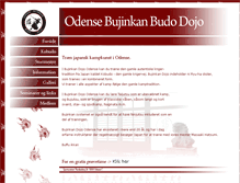 Tablet Screenshot of bujinkan-odense.dk